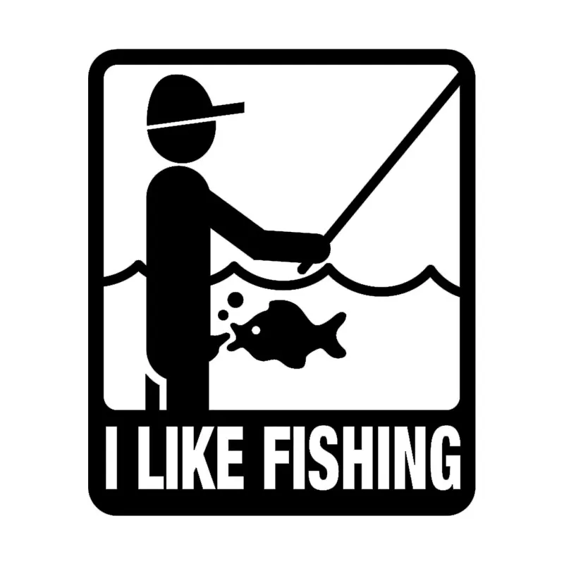 Interesting I Like Fishing Car Sticker Accessories Car Styling Decal Vinyl Car Window Cover Scratches Waterproof PVC 17cm*14cm
Interesting I Like Fishing Car Sticker Accessories Car Styling Decal Vinyl Car Window Cover Scratches Waterproof PVC 17cm*14cm