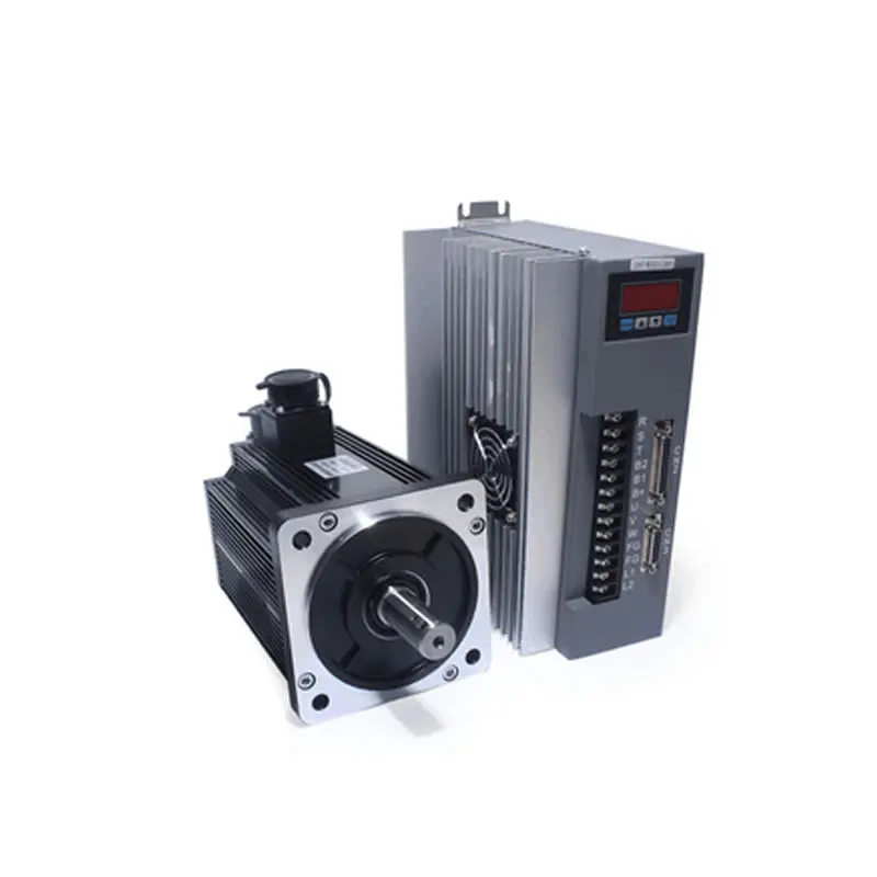 High quality AC servo motor 180ST-M19015 3.0KW 1500RPM 19Nm 220V and matched servo driver JB-1000C50L with 5m cable
High quality AC servo motor 180ST-M19015 3.0KW 1500RPM 19Nm 220V and matched servo driver JB-1000C50L with 5m cable