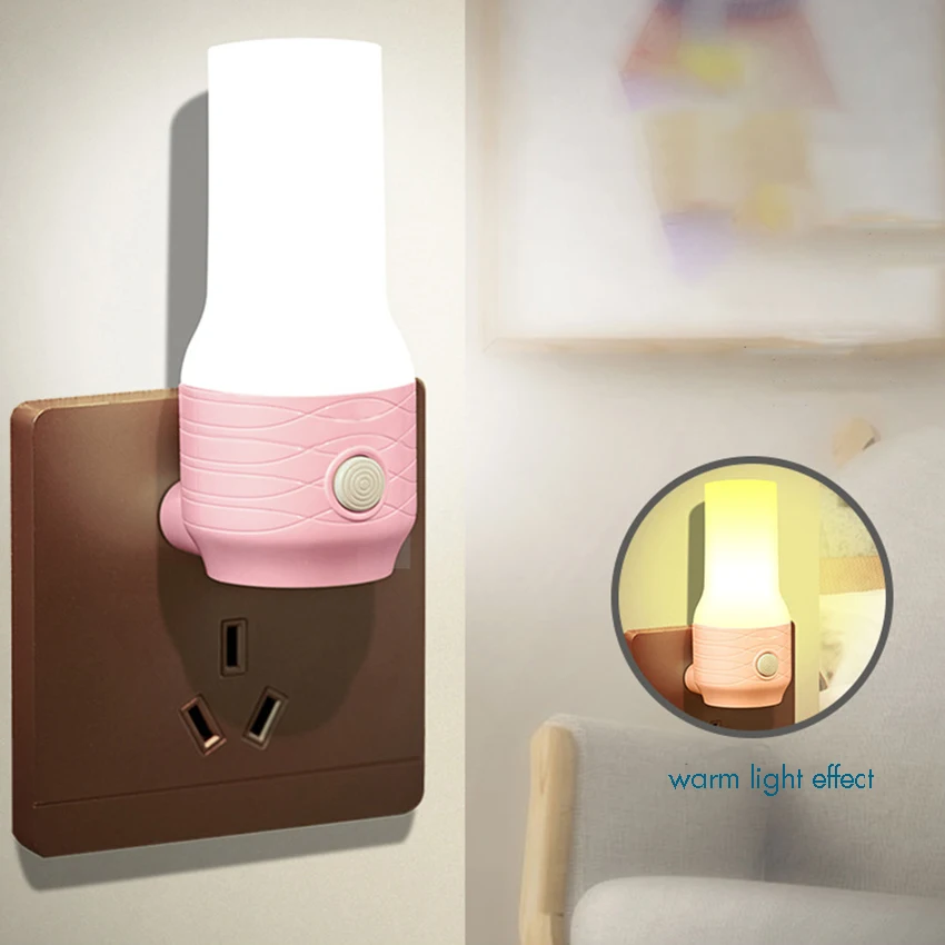 LED Plug-in Night Light, Button Dimming Warm /Bright White Light Energy Efficient Indoor Light for Bedroom, Bathroom, Hallway
LED Plug-in Night Light, Button Dimming Warm /Bright White Light Energy Efficient Indoor Light for Bedroom, Bathroom, Hallway