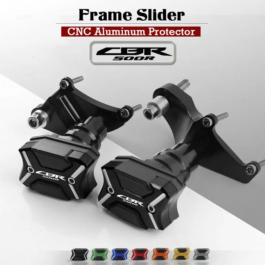 Moto Frame Slider Crash Pad Engine Guard Protector Motorcycle Accessories Crashpads Gurad Cover For HONDA CBR500R 2013-2015
Moto Frame Slider Crash Pad Engine Guard Protector Motorcycle Accessories Crashpads Gurad Cover For HONDA CBR500R 2013-2015