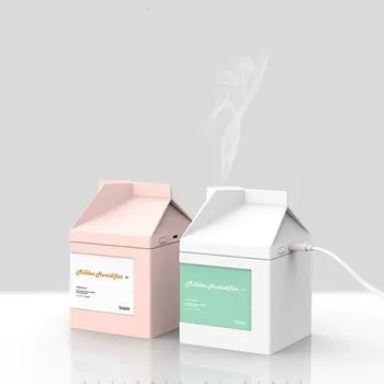 Milk Box Mini Usb Cute Air Humidifier Silent Ultrasonic Diffuser Mist Maker Colorful Changing Led Night Light For Home Office
Milk Box Mini Usb Cute Air Humidifier Silent Ultrasonic Diffuser Mist Maker Colorful Changing Led Night Light For Home Office