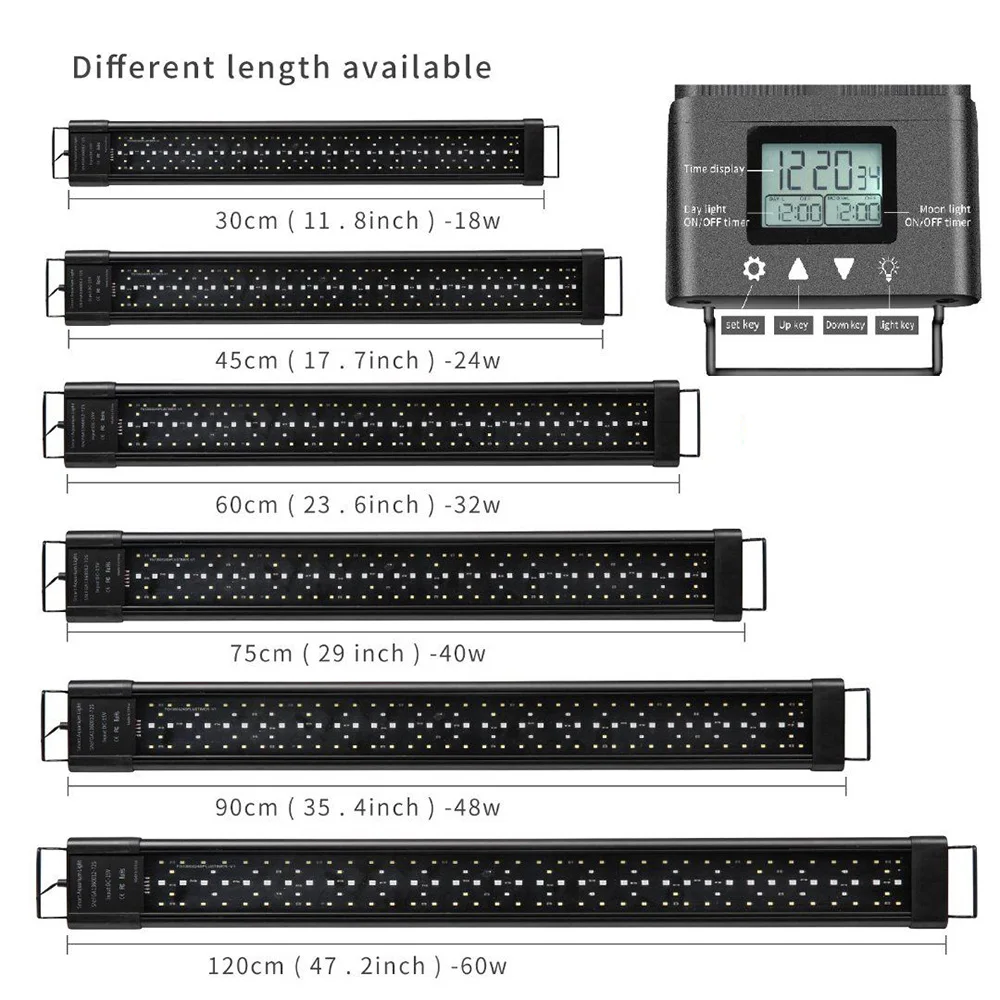 Aquarium Light Marine Bluetooth Controller Fish Tank Led Lighting Fixture For Aquarium Led Light Submersible Fish Tank Light
Aquarium Light Marine Bluetooth Controller Fish Tank Led Lighting Fixture For Aquarium Led Light Submersible Fish Tank Light