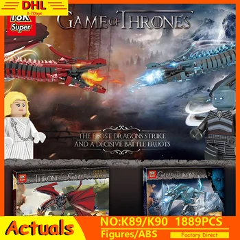 IN STOCK Game Of Thrones Dragon Viserion Black Death Balerion Drama Action Figures Building Blocks Bricks Red Ice Dragon Toys
IN STOCK Game Of Thrones Dragon Viserion Black Death Balerion Drama Action Figures Building Blocks Bricks Red Ice Dragon Toys