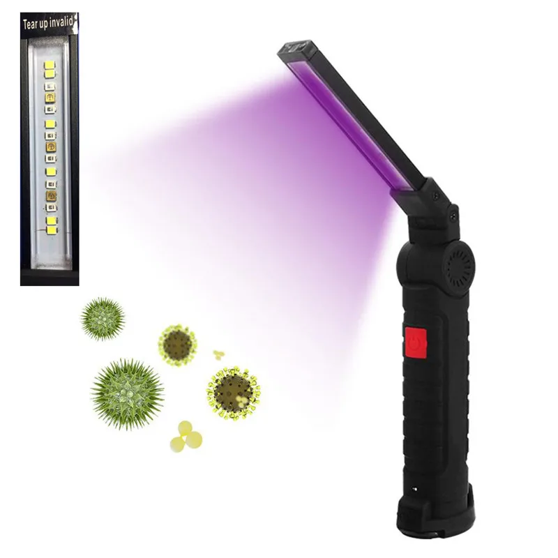 COB work handheld purple light foldable lamp multifunctional vehicle maintenance emergency lighting with magnet flashlight
COB work handheld purple light foldable lamp multifunctional vehicle maintenance emergency lighting with magnet flashlight