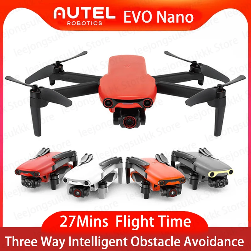 Складной Квадрокоптер AUTEL Robotic EVO Nano Drones 4K Ultra Clear Anti Shake Camera Professional с 3-осевой