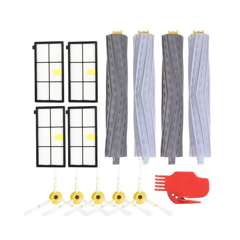 Extractor Filters Side Brush Sets for iRobot Roomba 800 900 SeriesVacuum Cleaner Spare Parts
Extractor Filters Side Brush Sets for iRobot Roomba 800 900 SeriesVacuum Cleaner Spare Parts