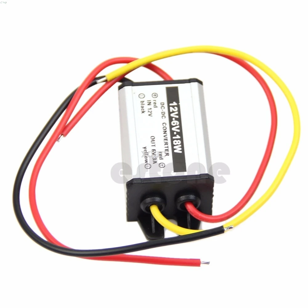 Waterproof DC to DC buck Converter 12V to 6V 18W Power Supply Module M06 dropship L29K
Waterproof DC to DC buck Converter 12V to 6V 18W Power Supply Module M06 dropship L29K