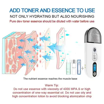 Water Replenishing Instrument Facialhy Dration Meter Facial Hydration Meter LED Display White 28ml Multifunction Fashion
Water Replenishing Instrument Facialhy Dration Meter Facial Hydration Meter LED Display White 28ml Multifunction Fashion