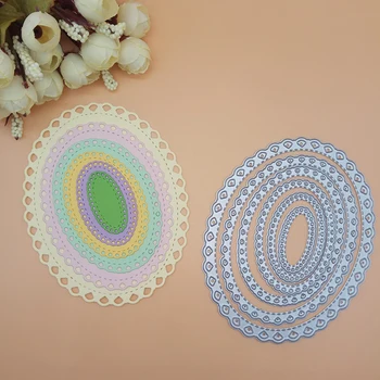 Oval Lace Scallop Stitched Metal Cutting Dies 2020new stamps and dies for card making Scrapbooking /photo album Decorative DIY
Oval Lace Scallop Stitched Metal Cutting Dies 2020new stamps and dies for card making Scrapbooking /photo album Decorative DIY