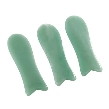 Natural Aventurine Jade Stone Face Scraper Massage Tool Fish Shape Gua Sha Borad Face Chin Lift Beauty Tool Health Care
Natural Aventurine Jade Stone Face Scraper Massage Tool Fish Shape Gua Sha Borad Face Chin Lift Beauty Tool Health Care