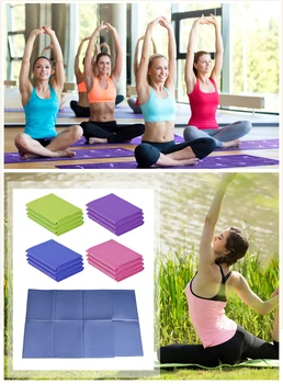 61 * 173 * 0.4CM Thickess Non-Slip Yoga Mat Sport Gym Soft Pilates Mats Foldable For Body Building Fitness Exercises Equipment
61 * 173 * 0.4CM Thickess Non-Slip Yoga Mat Sport Gym Soft Pilates Mats Foldable For Body Building Fitness Exercises Equipment
