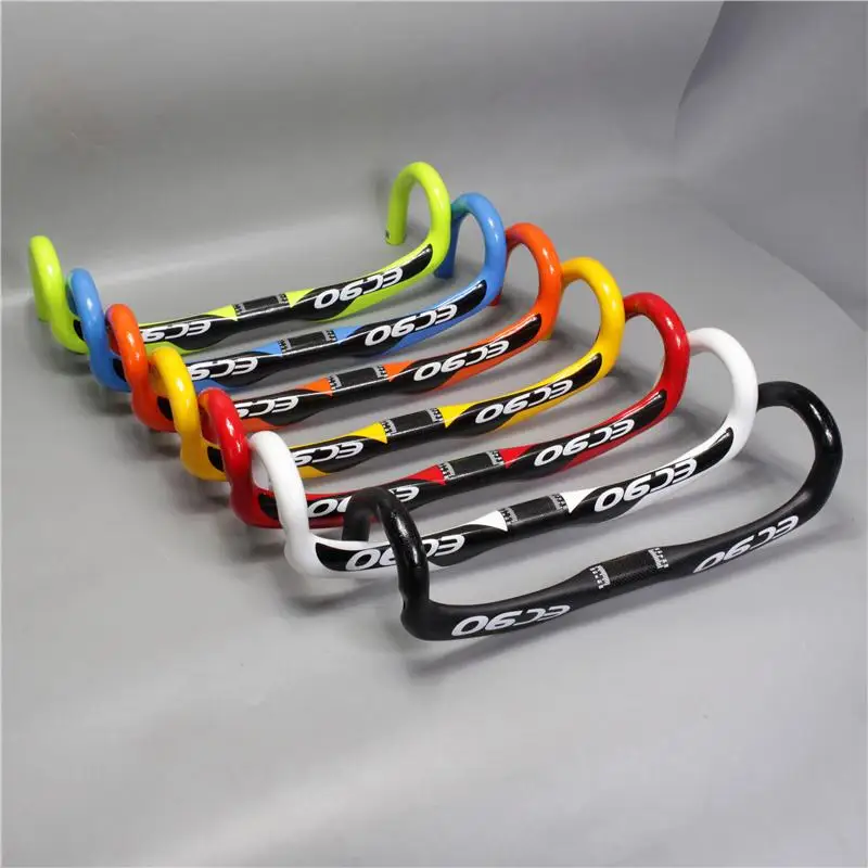 2019 New EC90 full carbon fiber road Bike handlebar Racing handlebar Bike Drop Bar bent bar 31.8 * 400 420 440 MM 7 colors
2019 New EC90 full carbon fiber road Bike handlebar Racing handlebar Bike Drop Bar bent bar 31.8 * 400 420 440 MM 7 colors