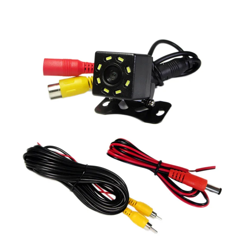 LED Rearview Camera High-definition Night Vision Waterproof Car Reversing Camera Rear View Plug-Wide-angle 8 Lamp
LED Rearview Camera High-definition Night Vision Waterproof Car Reversing Camera Rear View Plug-Wide-angle 8 Lamp