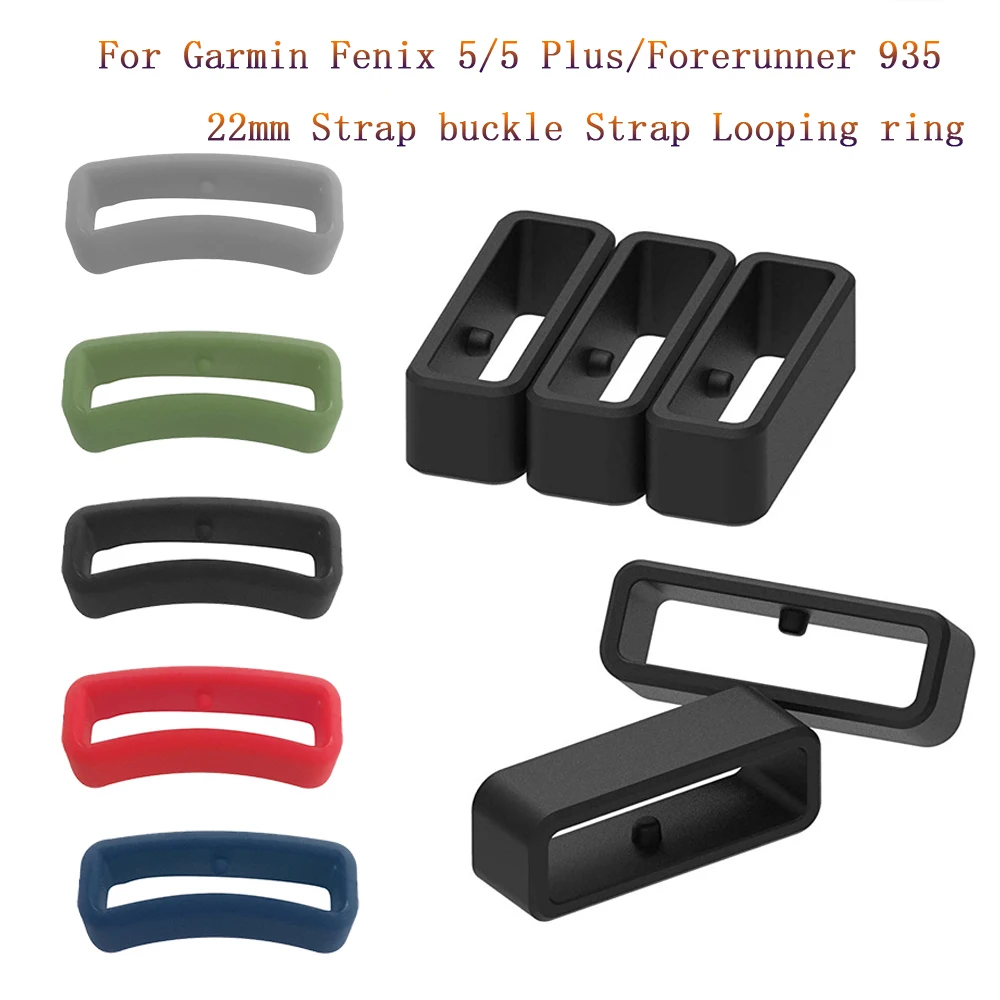Ремешок-петля для Garmin Fenix 5/6/6 Pro/5 Plus силиконовый 22 мм | Наручные часы
