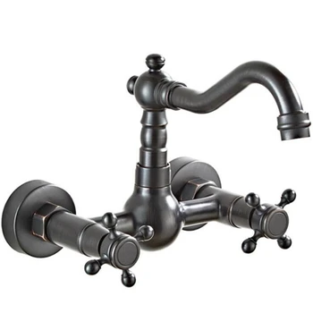 Wall-Hung Basin Faucet with Double Handle Faucet, Hot and Cold Water Faucet, Used for 360-Degree Rotation in the Kitchen
Wall-Hung Basin Faucet with Double Handle Faucet, Hot and Cold Water Faucet, Used for 360-Degree Rotation in the Kitchen