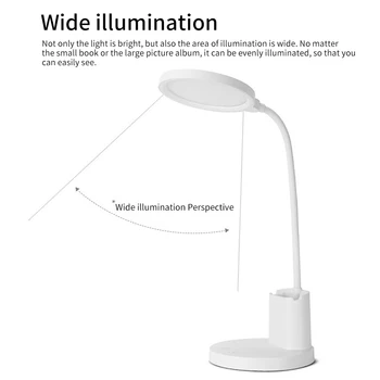 Eye Protection USB Rechargeable For Students Touch Control Dimmable 3 Color Modes Home Simple LED Desk Lamp Adjudtable Gooseneck
Eye Protection USB Rechargeable For Students Touch Control Dimmable 3 Color Modes Home Simple LED Desk Lamp Adjudtable Gooseneck