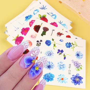 24pcs Blooming Flower Nail Water Transfer Stickers Decals Red Rose Flower Leaf Slider For Nail Art Manicure Decor JISTZ930-969 
24pcs Blooming Flower Nail Water Transfer Stickers Decals Red Rose Flower Leaf Slider For Nail Art Manicure Decor JISTZ930-969