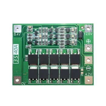 Hot 3C-3S 40A Li-Ion Lithium Battery Charger Protection Board PCB BMS for Drill Motor 11.1V 12.6V Lipo Cell Module
Hot 3C-3S 40A Li-Ion Lithium Battery Charger Protection Board PCB BMS for Drill Motor 11.1V 12.6V Lipo Cell Module