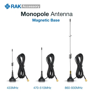 Magnetic Base Monopole Antenna.It tuned for operation in the license-free spectrum band of 433 MHz, 470-510 MHz, and 860-930 MHz
Magnetic Base Monopole Antenna.It tuned for operation in the license-free spectrum band of 433 MHz, 470-510 MHz, and 860-930 MHz