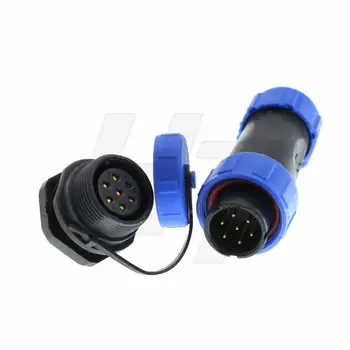 2set SP13 7Pin Circular Cable Connector Male Plug & Rear install Female Socket Waterproof IP68 Connector
2set SP13 7Pin Circular Cable Connector Male Plug & Rear install Female Socket Waterproof IP68 Connector