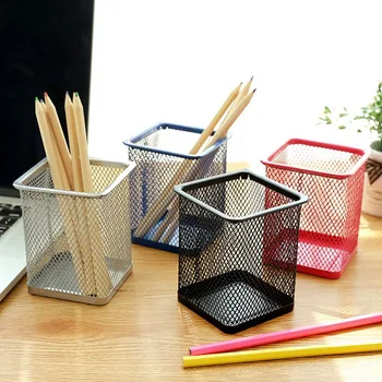 New Metal Stand Mesh Hollow-out Style Multifunctional Pen Pencil Ruler Holder Desk Organizer Storage Office Accessories
New Metal Stand Mesh Hollow-out Style Multifunctional Pen Pencil Ruler Holder Desk Organizer Storage Office Accessories