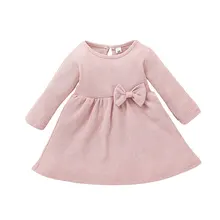 Fashion Solid Baby Girl Dress Spring & Autumn Newborn Clothing Girls Dress Cotton Long Sleeve Toddler Dresses 6-24 Months
Fashion Solid Baby Girl Dress Spring & Autumn Newborn Clothing Girls Dress Cotton Long Sleeve Toddler Dresses 6-24 Months