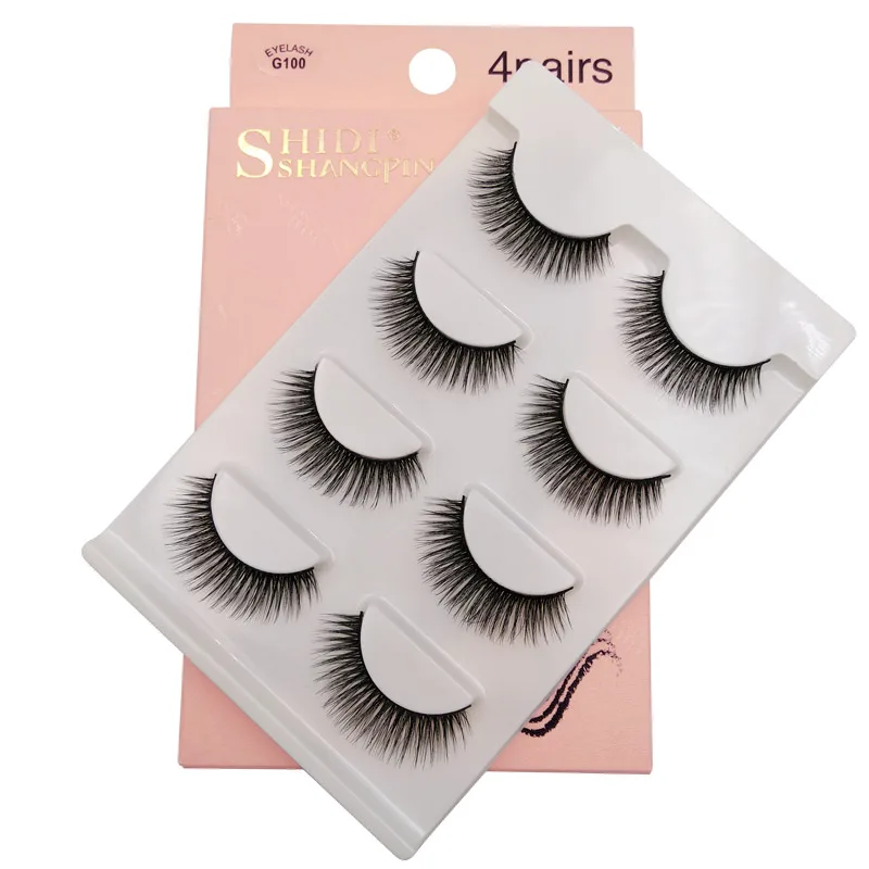 YSDO 4 Pairs False Lashes Natural Hair 3D Mink Lashes Long EyeLashes Thick Volume Mink Lashes MakeupLashes Dramatic EyeLashes
YSDO 4 Pairs False Lashes Natural Hair 3D Mink Lashes Long EyeLashes Thick Volume Mink Lashes MakeupLashes Dramatic EyeLashes
