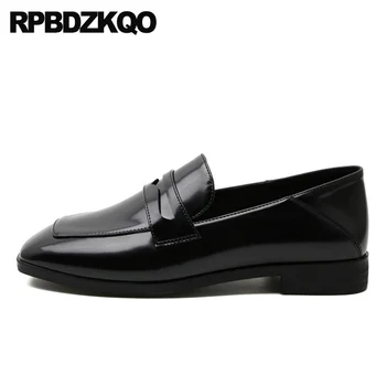 shallow mules slip on flats genuine leather designer shoes women luxury 2019 loafers china square toe slippers italian black
shallow mules slip on flats genuine leather designer shoes women luxury 2019 loafers china square toe slippers italian black