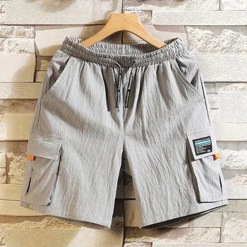 Summer shorts men's elastic waist straight casual cotton thin shorts knee length breathable men's pants plus size 5XL
Summer shorts men's elastic waist straight casual cotton thin shorts knee length breathable men's pants plus size 5XL