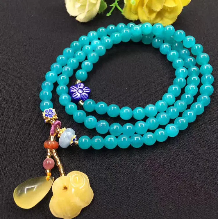Origional Design Natural Ice-like Xinjiang Material Amazonston Beeswax Lotus Leaf Three-loop Bracelets
Origional Design Natural Ice-like Xinjiang Material Amazonston Beeswax Lotus Leaf Three-loop Bracelets
