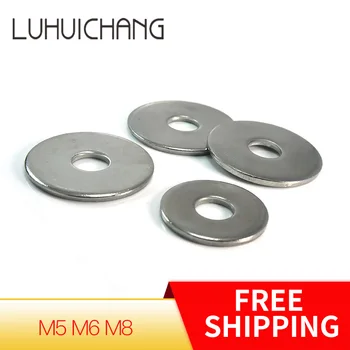 Luchang Free Shipping 50Pcs M5 M6 M8 304 Stainless Steel Large Size Flat Washer Bigger Metal Gasket Meson Plain Washers
Luchang Free Shipping 50Pcs M5 M6 M8 304 Stainless Steel Large Size Flat Washer Bigger Metal Gasket Meson Plain Washers
