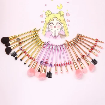 8Pcs Sailor Moon Makeup Brushes Set Cosmetic Beauty Tools Powder Foundation Blending Eyeshadow Blusher Concealer Eyebrow Brush
8Pcs Sailor Moon Makeup Brushes Set Cosmetic Beauty Tools Powder Foundation Blending Eyeshadow Blusher Concealer Eyebrow Brush