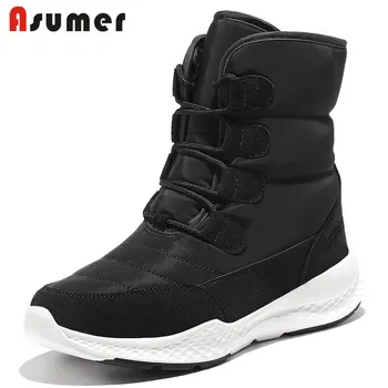 ASUMER 2020 Newest hot snow boots women winter shoes Waterproof non-slip keep warm flat casual shoes ankle boots women sneakers
ASUMER 2020 Newest hot snow boots women winter shoes Waterproof non-slip keep warm flat casual shoes ankle boots women sneakers