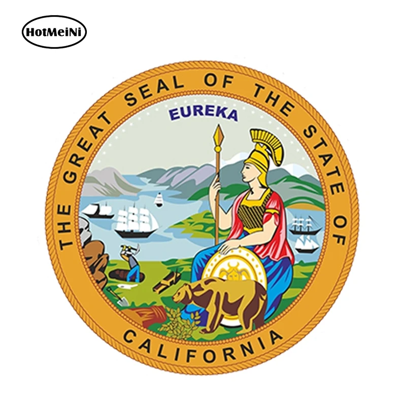 HotMeiNi 13cm x 13cm Car Styling Waterproof California Seal Sticker for Bumper Tool Box Door Helmet Guitar Laptop Car Truck 
HotMeiNi 13cm x 13cm Car Styling Waterproof California Seal Sticker for Bumper Tool Box Door Helmet Guitar Laptop Car Truck