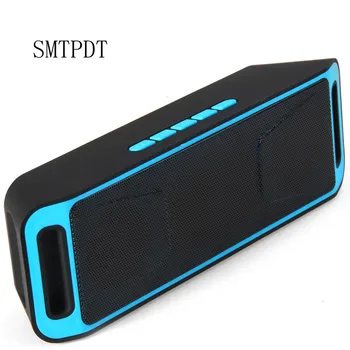 SMTPDT Wireless Portable Bluetooth Stereo Speaker Support Handsfree FM Radio TF Card USB AUX Playing for Mobile Phones
SMTPDT Wireless Portable Bluetooth Stereo Speaker Support Handsfree FM Radio TF Card USB AUX Playing for Mobile Phones