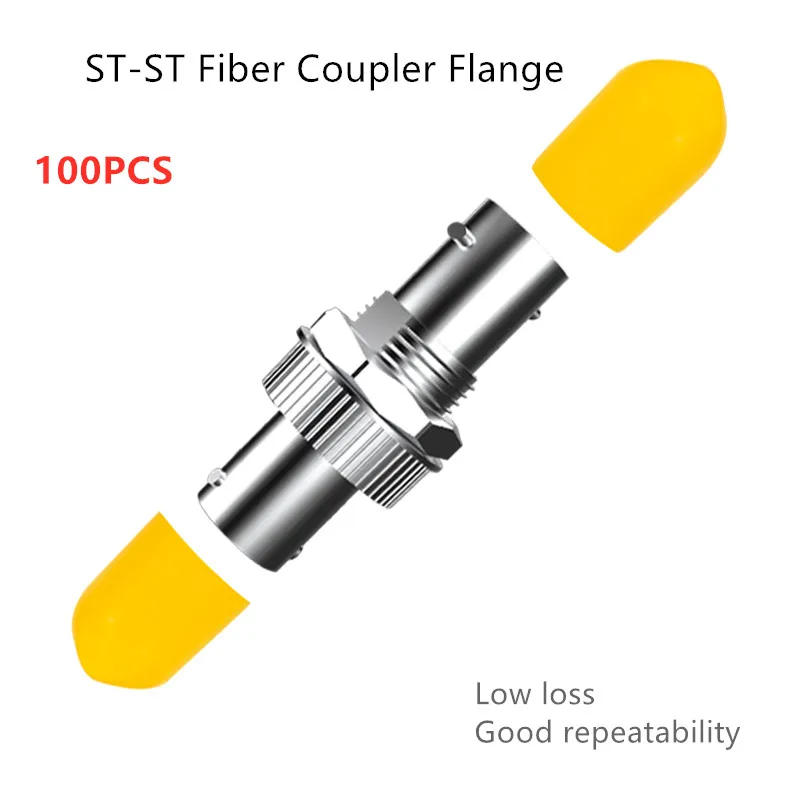 100 PCS Low Loss ST-ST fiber optic adapter Simplex flange coupler ST to ST Connector Fiber Optic Flange Optical Attenuator
100 PCS Low Loss ST-ST fiber optic adapter Simplex flange coupler ST to ST Connector Fiber Optic Flange Optical Attenuator