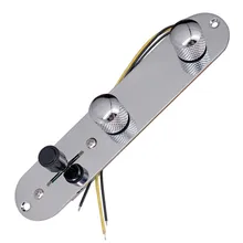 Metallor Tele Prewired Control Plate 3 Way Wired For Tele Telecaster With Guitar Socket Electric Guitar Circuit Board
Metallor Tele Prewired Control Plate 3 Way Wired For Tele Telecaster With Guitar Socket Electric Guitar Circuit Board