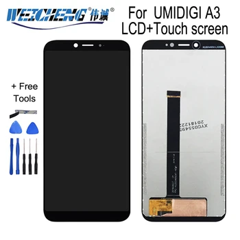 WEICHENG For UMIDIGI A3 LCD Display+Touch Screen 100% Original Tested LCD Digitizer Glass Panel Replacement For UMIDIGI A3
WEICHENG For UMIDIGI A3 LCD Display+Touch Screen 100% Original Tested LCD Digitizer Glass Panel Replacement For UMIDIGI A3