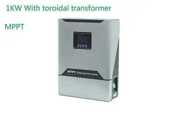 1000W/1KW MPPT Solar Hybrid Power inverter DC24V to AC220V 50HZ Built-in MPPT 30A solar regulator with toroidal transformer
1000W/1KW MPPT Solar Hybrid Power inverter DC24V to AC220V 50HZ Built-in MPPT 30A solar regulator with toroidal transformer