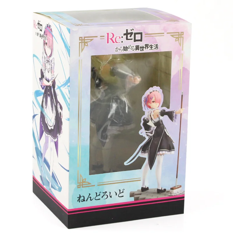 12-22cm Re:Life in A Different World From Zero Ram Rem Servant Suit Girl Version Figure Doll PVC Collection Model Toys 12-22cm Re:Life in A Different World From Zero Ram Rem Servant Suit Girl Version Figure Doll PVC Collection Model Toys