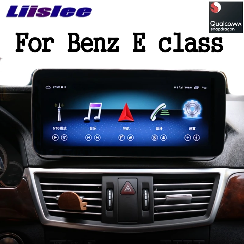 Автомобильный мультимедийный плеер Liandlee NAVI для Mercedes Benz MB E Class W212 2009 ~ 2016, автомобильное радио, стерео, беспроводная CarPlay, GPS-навигация
Автомобильный мультимедийный плеер Liandlee NAVI для Mercedes Benz MB E Class W212 2009 ~ 2016, автомобильное радио, стерео, беспроводная CarPlay, GPS-навигация