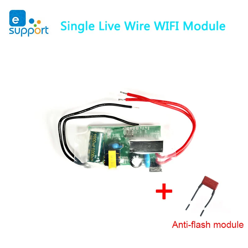 eWeLink Single Live Wire WIFI Module DIY mini wifi switch Timer Light Switch Remote Control Module Work With Alexa & google home
eWeLink Single Live Wire WIFI Module DIY mini wifi switch Timer Light Switch Remote Control Module Work With Alexa & google home