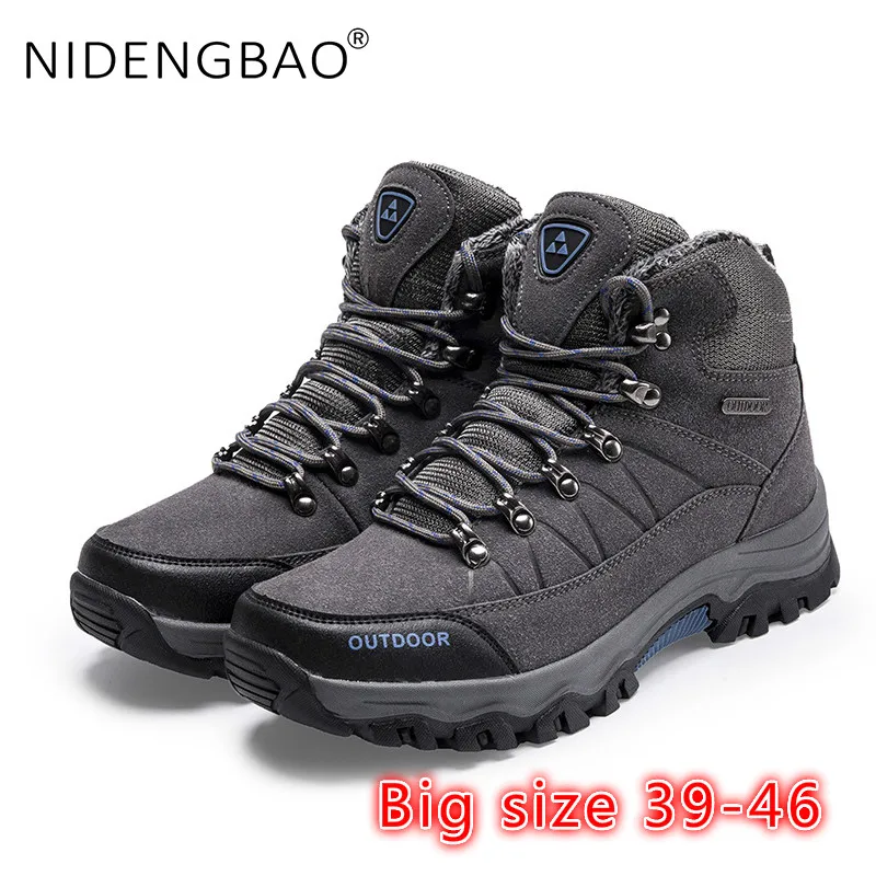 Men Waterproof Hiking Boots Outdoor Mens Sport Trekking Mountain Climbing Men Athletic Shoes High Top Winter Boots size 39-46
Men Waterproof Hiking Boots Outdoor Mens Sport Trekking Mountain Climbing Men Athletic Shoes High Top Winter Boots size 39-46