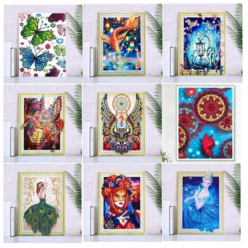 New 5D DIY Diamond Cartoon Animal Character Flower Pattern Special Shape Diamond Cross Embroidered Crystal Diamond Embroidery Mo
New 5D DIY Diamond Cartoon Animal Character Flower Pattern Special Shape Diamond Cross Embroidered Crystal Diamond Embroidery Mo