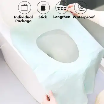 10pcs Disposable Waterproof Toilet Seat Cover Paper Large Size Portable Potty Protectors for Kids Pregnant Woman Public Toilet
10pcs Disposable Waterproof Toilet Seat Cover Paper Large Size Portable Potty Protectors for Kids Pregnant Woman Public Toilet