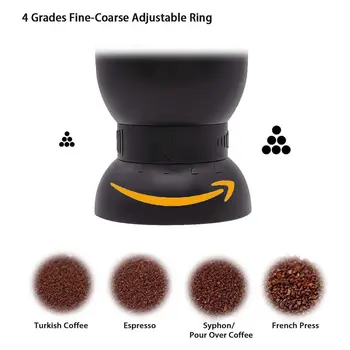 Manual Coffee Grinder Ceramic Grinder Bean Mill Maker Hand Crank Coffee Machine Fpr Camping Backpacking Burr Grinders (conical)
Manual Coffee Grinder Ceramic Grinder Bean Mill Maker Hand Crank Coffee Machine Fpr Camping Backpacking Burr Grinders (conical)