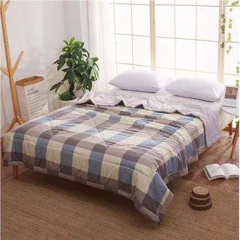 Air conditioning small quilt summer thin lattice spring summer quilt single double student dormitory quilt 
Air conditioning small quilt summer thin lattice spring summer quilt single double student dormitory quilt