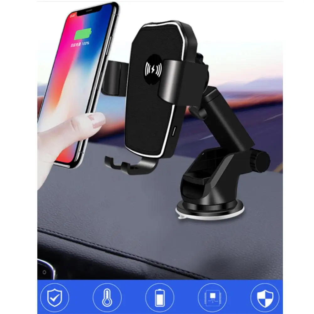 K81 Car Wireless Charger 10W Fast Charge Suction Cup Type Multi-function Intelligent Recognition Support Mount Auto Clamping
K81 Car Wireless Charger 10W Fast Charge Suction Cup Type Multi-function Intelligent Recognition Support Mount Auto Clamping