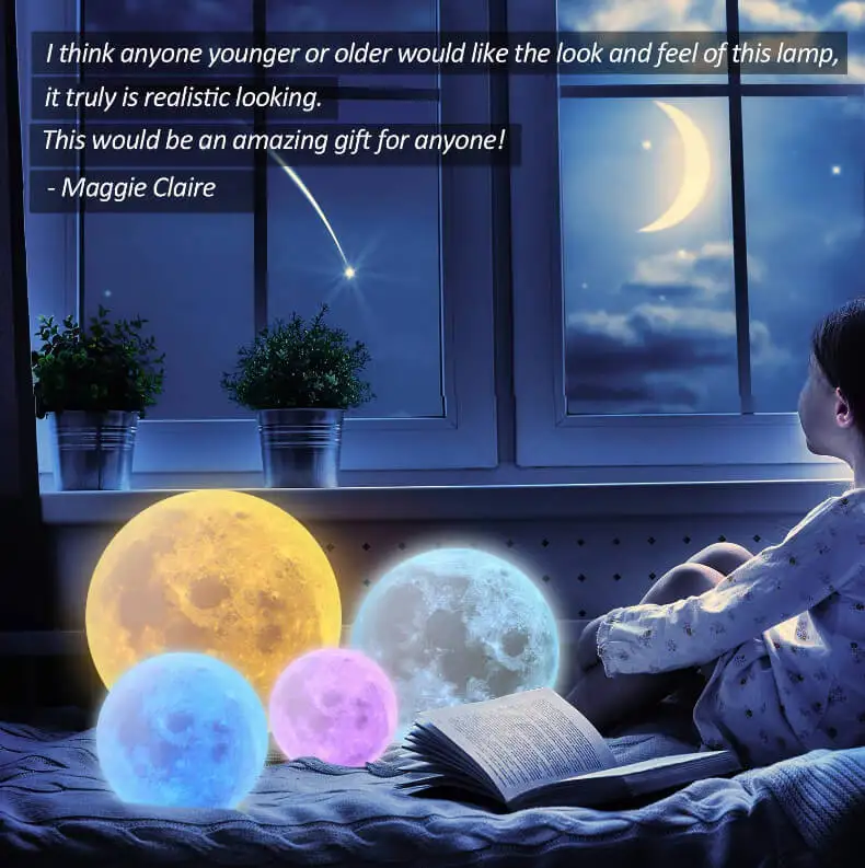Moon Planetarium Lamp USB 3D Light Fixtures For Kids Bedroom Decoration 2 Moon Planetarium Lamp USB 3D Light Fixtures For Kids Bedroom Decoration 7