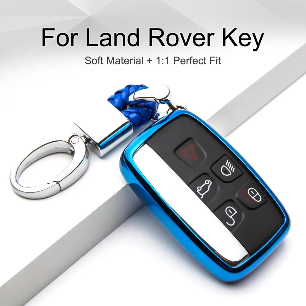 Автомобильный Стильный чехол для ключей Land Rover Freelander Discovery 1 2 3 4 5 Defender Evoque Z44 6